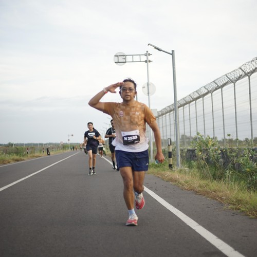 Race photo from KEDIRI HALF MARATHON 2026