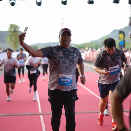 Race photo from KEDIRI HALF MARATHON 2026