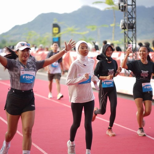 Race photo from KEDIRI HALF MARATHON 2026