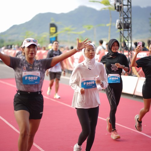 Race photo from KEDIRI HALF MARATHON 2026