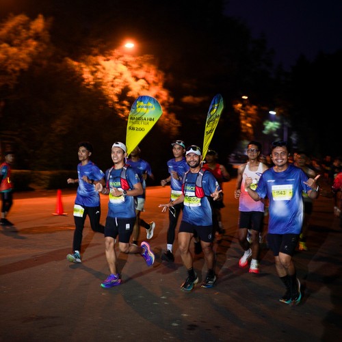Race photo from BOGORUN 2026