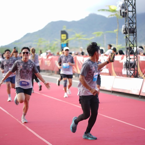 Race photo from KEDIRI HALF MARATHON 2026