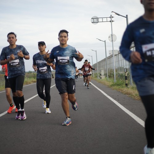 Race photo from KEDIRI HALF MARATHON 2026
