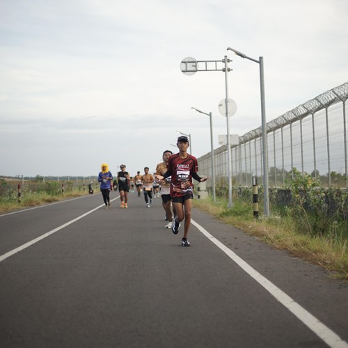 Race photo from KEDIRI HALF MARATHON 2026