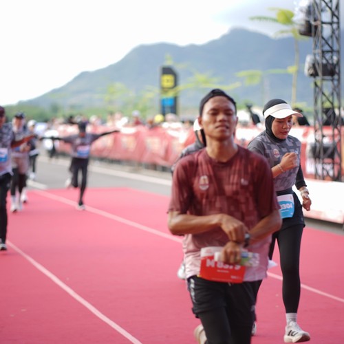 Race photo from KEDIRI HALF MARATHON 2026