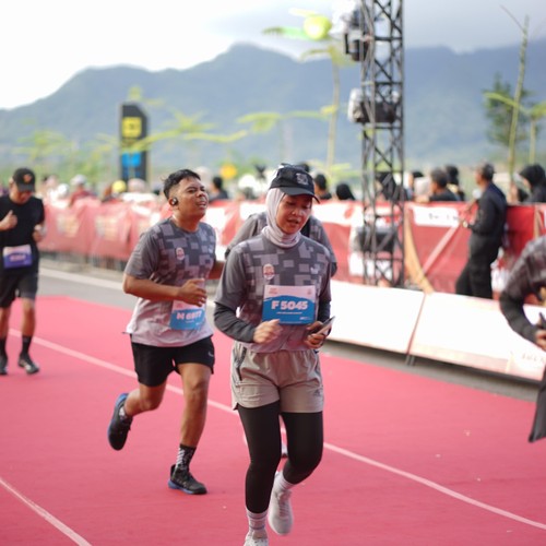 Race photo from KEDIRI HALF MARATHON 2026