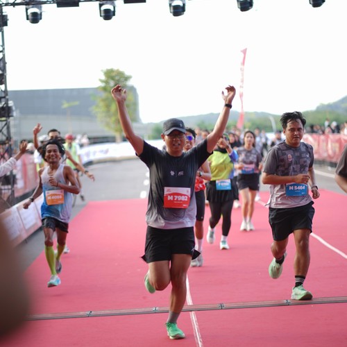 Race photo from KEDIRI HALF MARATHON 2026