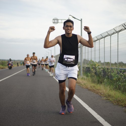 Race photo from KEDIRI HALF MARATHON 2026
