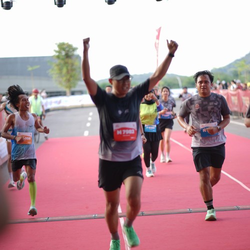 Race photo from KEDIRI HALF MARATHON 2026