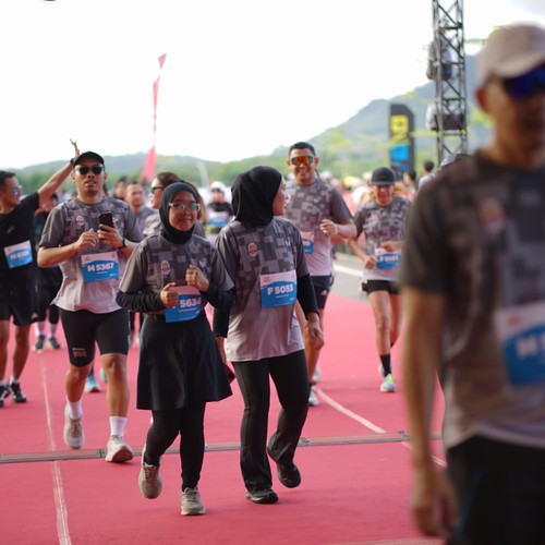 Race photo from KEDIRI HALF MARATHON 2026