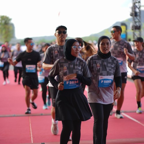 Race photo from KEDIRI HALF MARATHON 2026