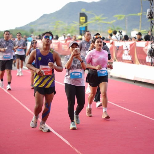 Race photo from KEDIRI HALF MARATHON 2026