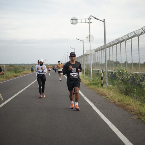 Race photo from KEDIRI HALF MARATHON 2026