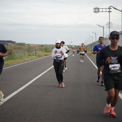 Race photo from KEDIRI HALF MARATHON 2026