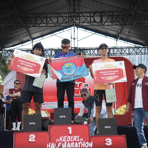 Race photo from KEDIRI HALF MARATHON 2026