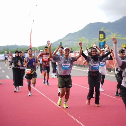 Race photo from KEDIRI HALF MARATHON 2026