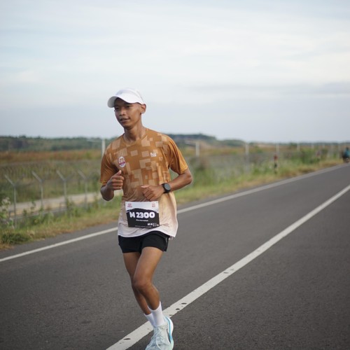 Race photo from KEDIRI HALF MARATHON 2026
