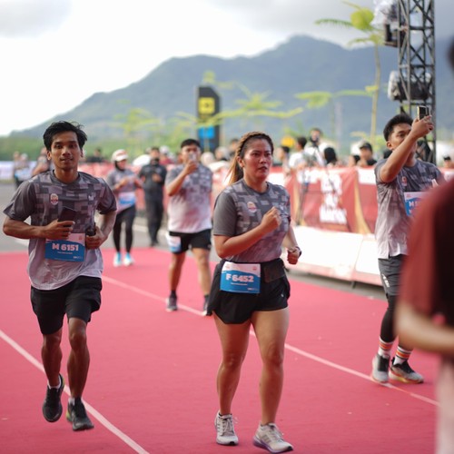 Race photo from KEDIRI HALF MARATHON 2026