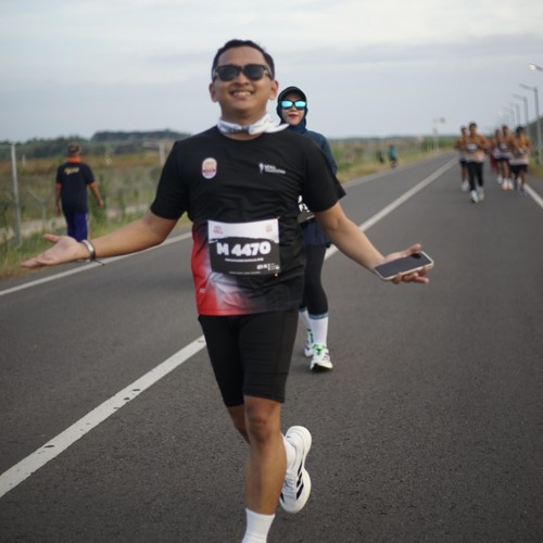 Race photo from KEDIRI HALF MARATHON 2026