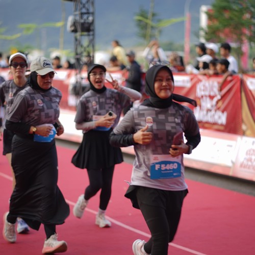 Race photo from KEDIRI HALF MARATHON 2026
