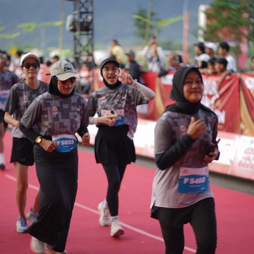Race photo from KEDIRI HALF MARATHON 2026