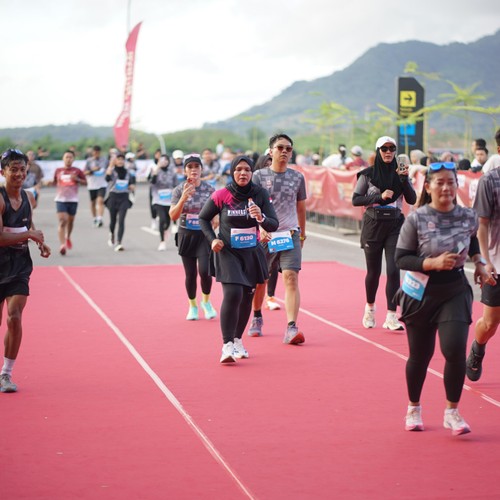 Race photo from KEDIRI HALF MARATHON 2026