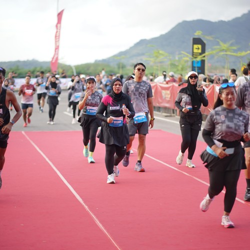 Race photo from KEDIRI HALF MARATHON 2026