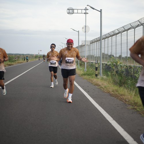 Race photo from KEDIRI HALF MARATHON 2026