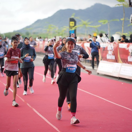 Race photo from KEDIRI HALF MARATHON 2026