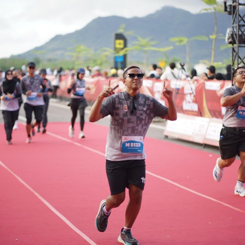 Race photo from KEDIRI HALF MARATHON 2026
