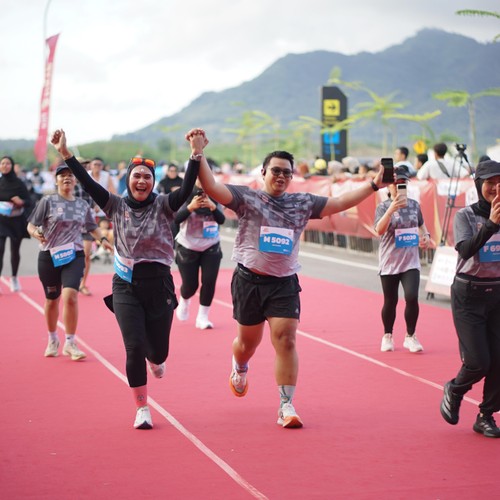 Race photo from KEDIRI HALF MARATHON 2026