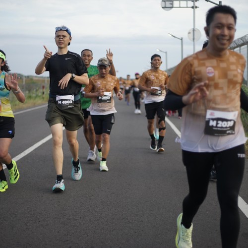 Race photo from KEDIRI HALF MARATHON 2026