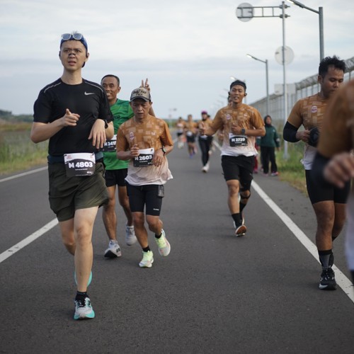 Race photo from KEDIRI HALF MARATHON 2026