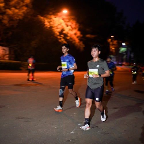 Race photo from BOGORUN 2026