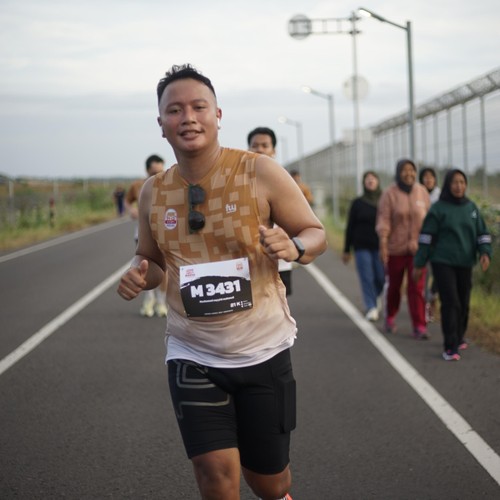 Race photo from KEDIRI HALF MARATHON 2026