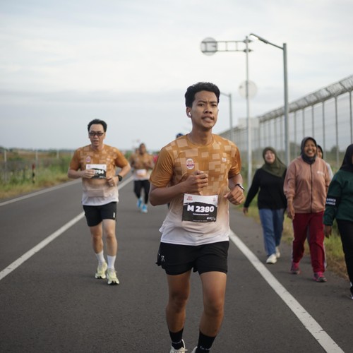 Race photo from KEDIRI HALF MARATHON 2026