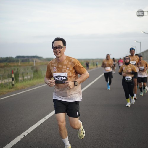 Race photo from KEDIRI HALF MARATHON 2026
