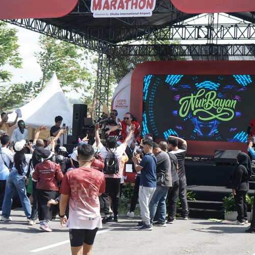 Race photo from KEDIRI HALF MARATHON 2026