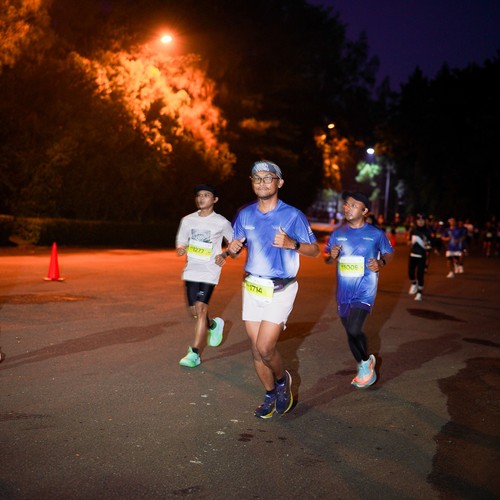 Race photo from BOGORUN 2026