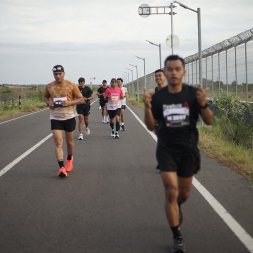 Race photo from KEDIRI HALF MARATHON 2026