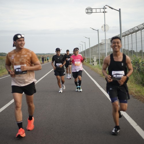Race photo from KEDIRI HALF MARATHON 2026