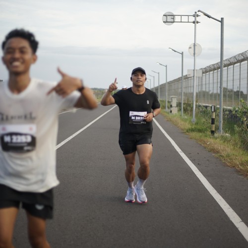 Race photo from KEDIRI HALF MARATHON 2026