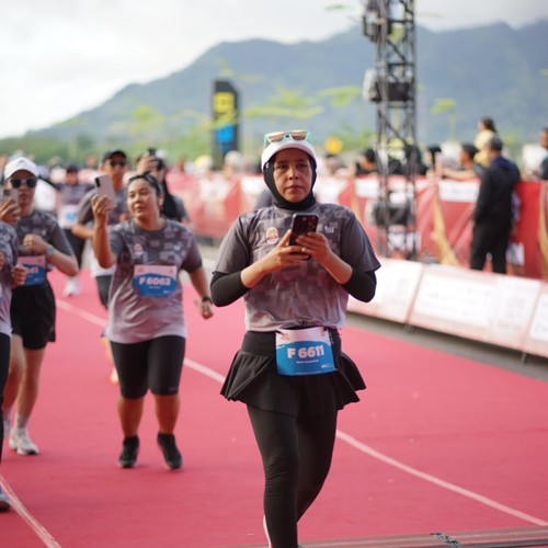 Race photo from KEDIRI HALF MARATHON 2026