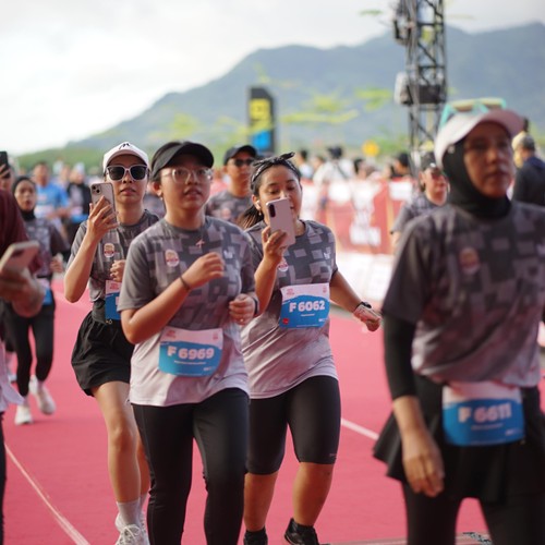 Race photo from KEDIRI HALF MARATHON 2026