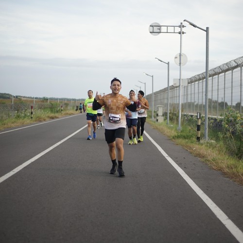 Race photo from KEDIRI HALF MARATHON 2026