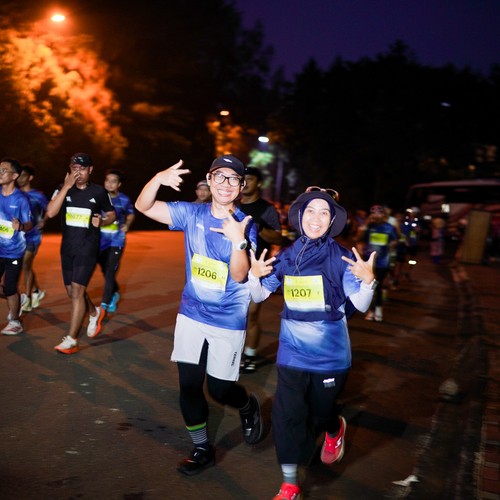 Race photo from BOGORUN 2026