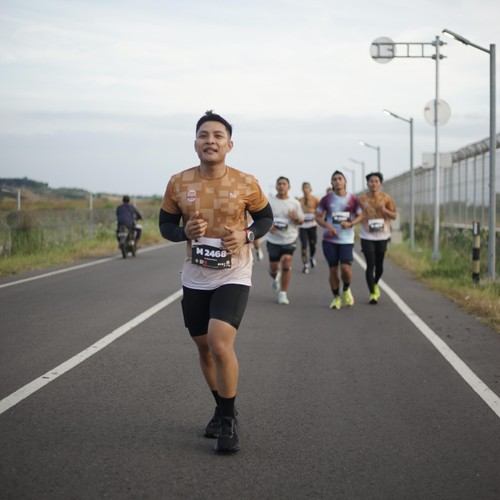 Race photo from KEDIRI HALF MARATHON 2026