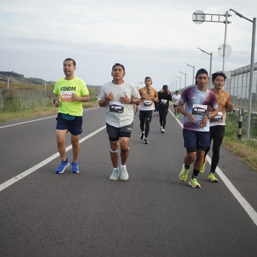 Race photo from KEDIRI HALF MARATHON 2026