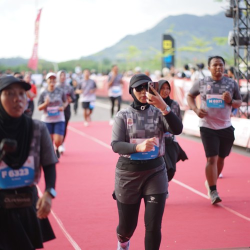 Race photo from KEDIRI HALF MARATHON 2026