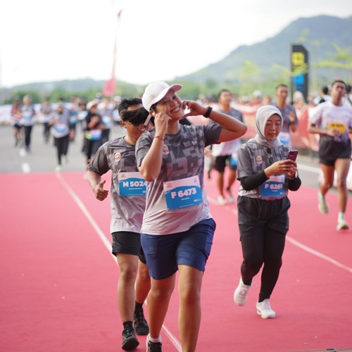 Race photo from KEDIRI HALF MARATHON 2026